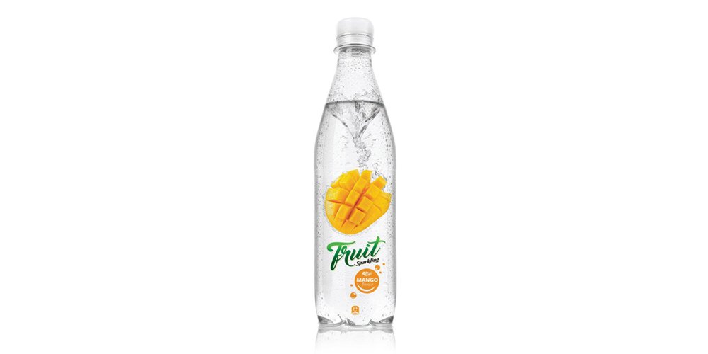 Mango Flavor Sparkling Water 500ml Bottle